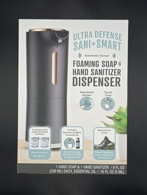 Foaming Soap & Hand Sanitizer Dispenser (KIT)
